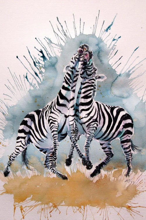 Playing Zebras