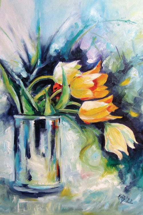 Still Life With Some Tulips