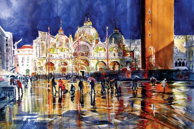 Venice At Rain