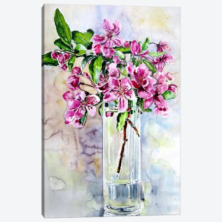 Spring From The Garden Canvas Print #AKV654} by Anna Brigitta Kovacs Canvas Wall Art