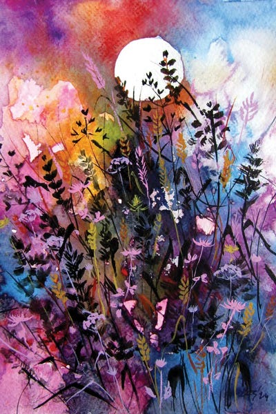 Wildflowers: Autumn Wildflowers by Anna Brigitta Kovacs