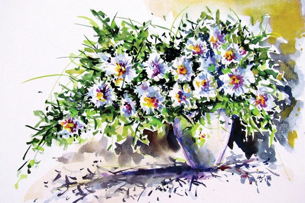 Anna Brigitta Kovacs: Flowers Still Life II by Anna Brigitta Kovacs