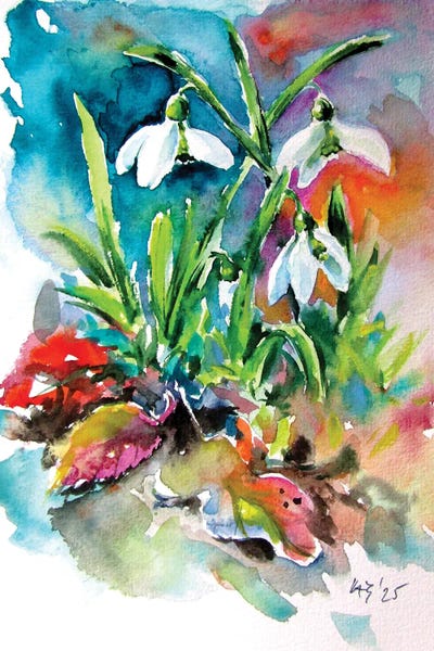 Anna Brigitta Kovacs: Snowdrops V by Anna Brigitta Kovacs