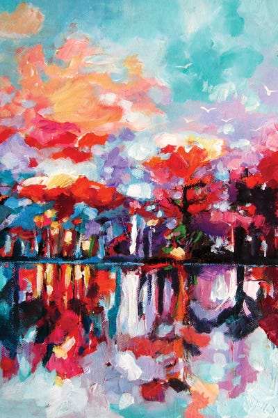 Anna Brigitta Kovacs: Morning In The Garden by Anna Brigitta Kovacs