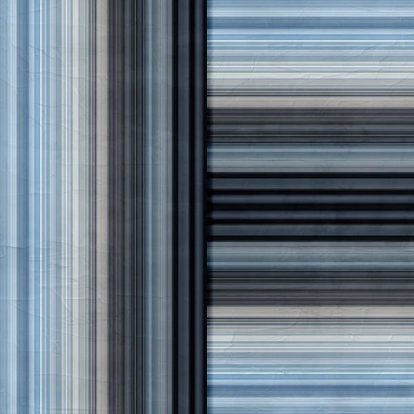 Black & White & Blue: Iline III by Annike Limborco