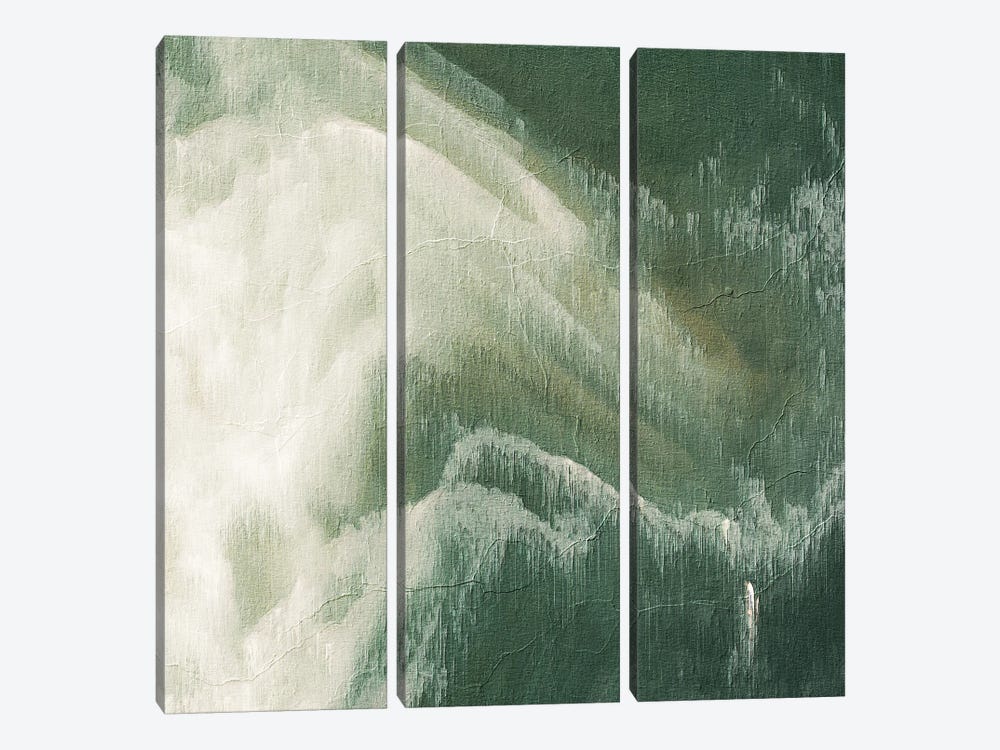 Liquid Life - Diptych III - Left by Annike Limborco 3-piece Canvas Print