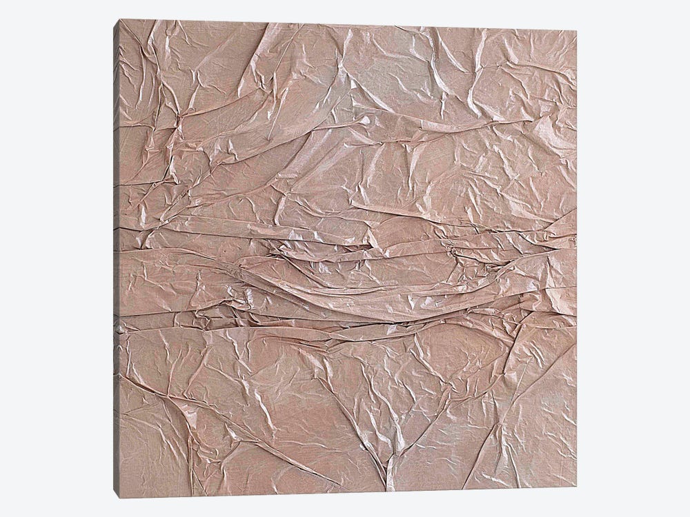 Amassadura - Metallic Salmon by Annike Limborco 1-piece Canvas Art Print