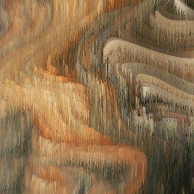 Liquid Life - Earth Edition I by Annike Limborco framed canvas print