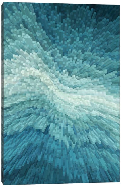 Vertigo - Piscine Canvas Art Print - Coastal & Ocean Abstract Art