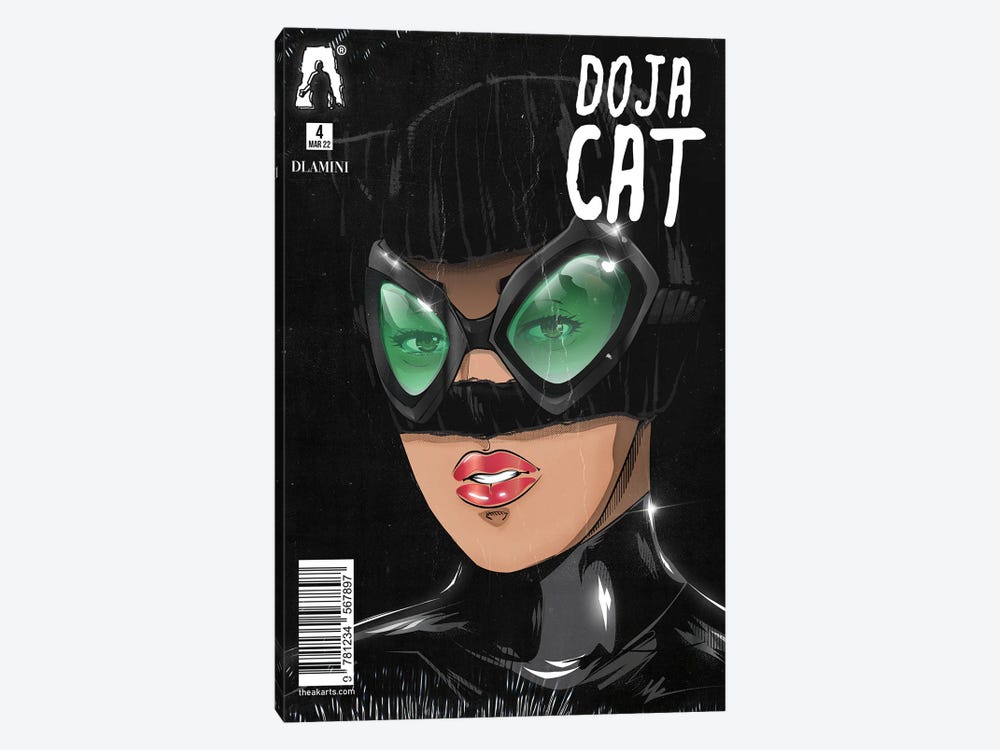 Doja Catwoman by AKARTS 1-piece Canvas Art