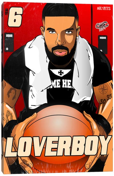Loverboy Canvas Art Print - Drake