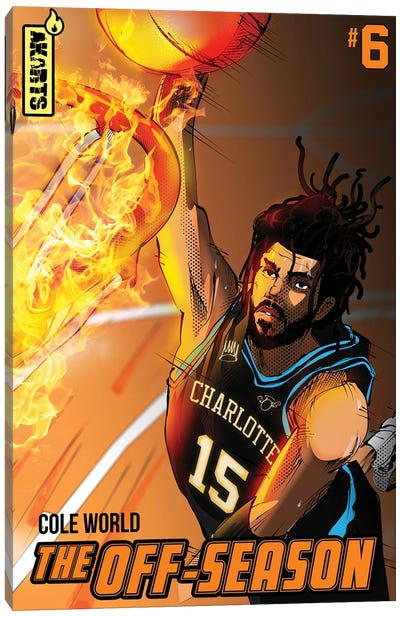 The Off-Season Canvas Art Print - Basketball Art