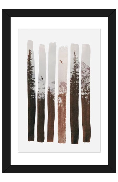 Into The Wild Paper Art Print - Photography Art