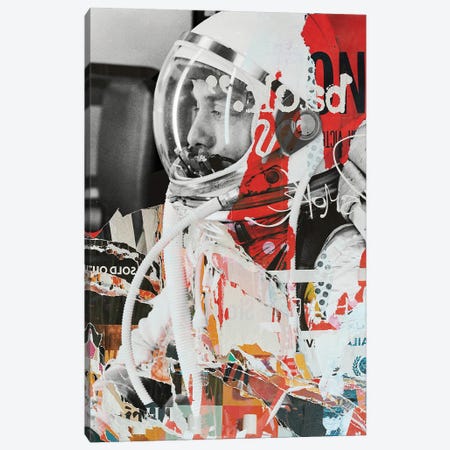 Alan Shepard Canvas Print #ALE288} by Andreas Lie Canvas Art Print