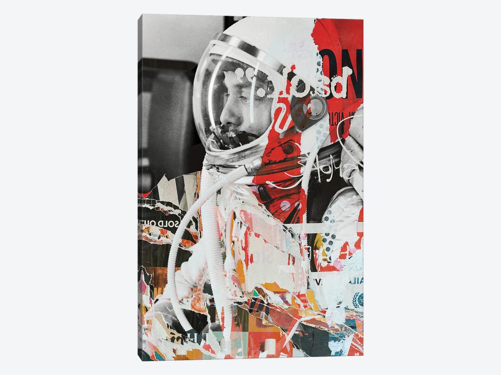 Alan Shepard by Andreas Lie 1-piece Art Print