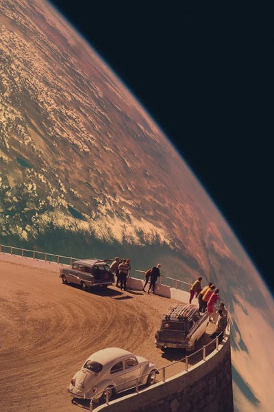 Sci-Fi Planets: Eagle Road by Andreas Lie