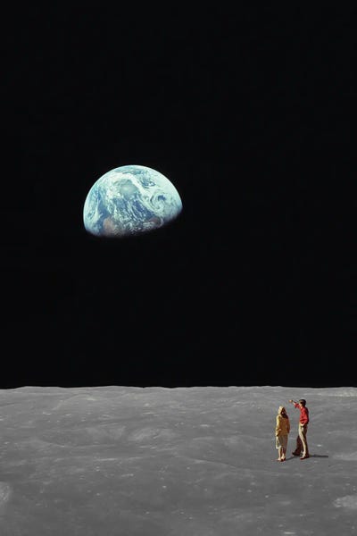 Sci-Fi Planets: Earth Set by Andreas Lie