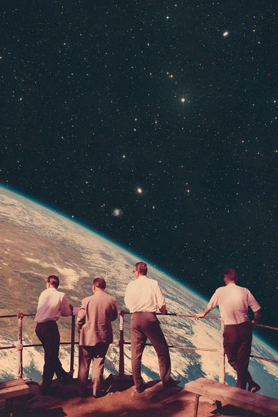 Sci-Fi Planets: Kings View by Andreas Lie