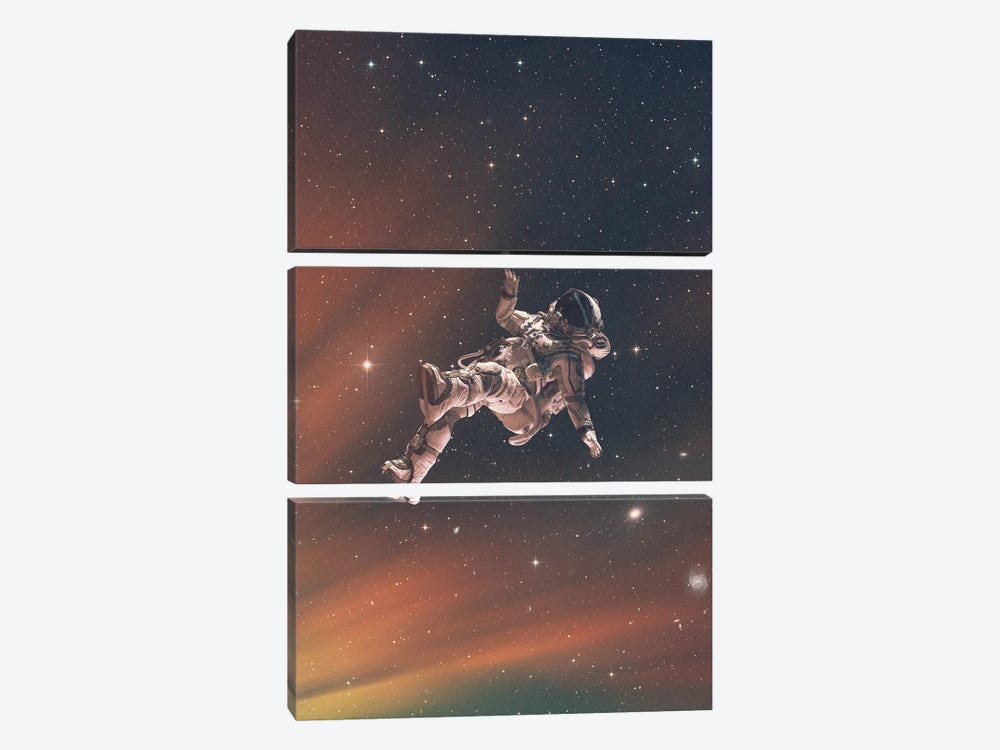 Lost In Space by Andreas Lie 3-piece Canvas Artwork