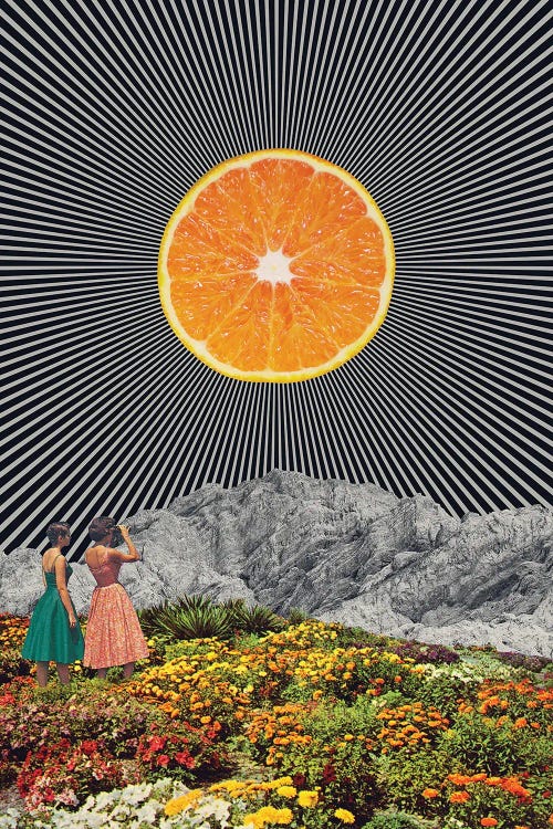 Orange by Andreas Lie wall art
