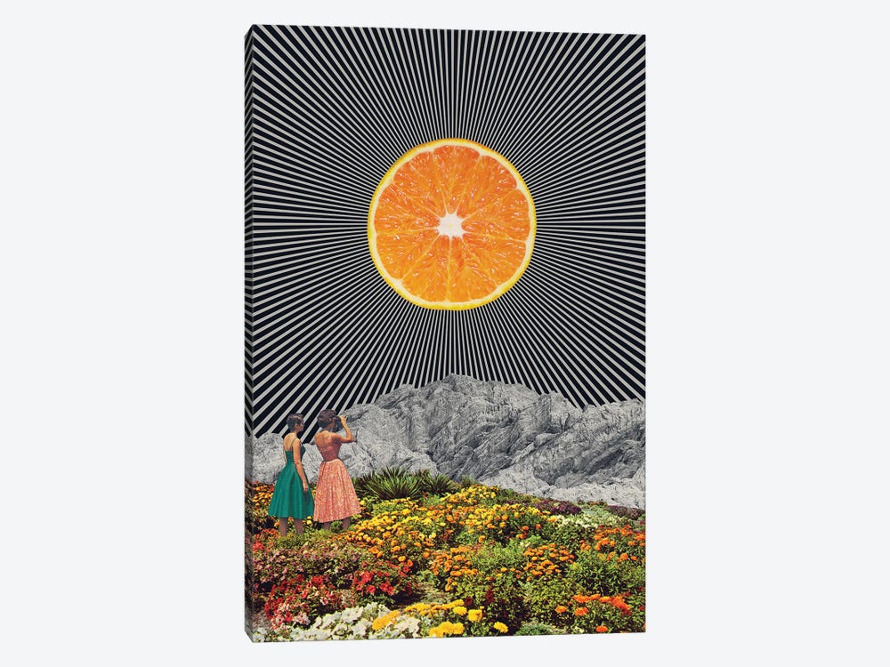 Orange by Andreas Lie 1-piece Canvas Art