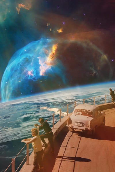 Sci-Fi Planets: View Point by Andreas Lie