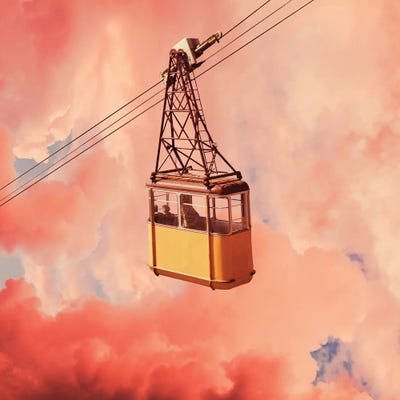 Skylift by Andreas Lie canvas print
