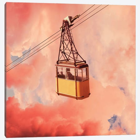 Skylift Canvas Print #ALE310} by Andreas Lie Canvas Print
