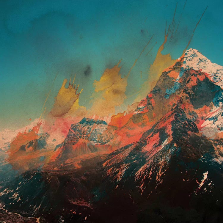 Mountain Splash by Andreas Lie wall art