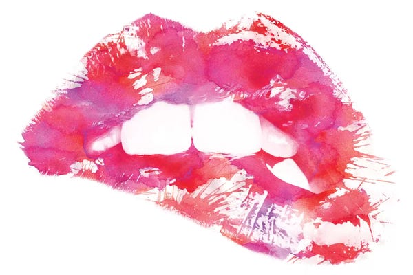 Large Photography - Canvas Prints: Lippss by Andreas Lie