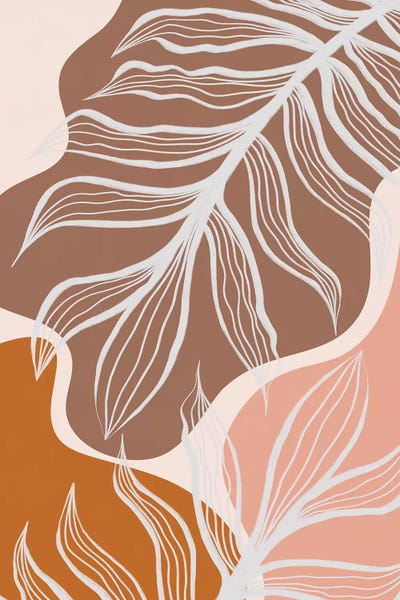 Organic Shapes & Palm Leaves