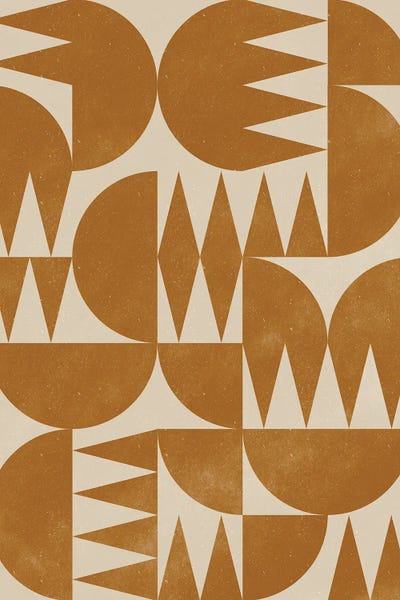 Alisa Galitsyna: Woodblock Pattern III by Alisa Galitsyna