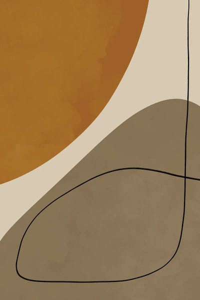 Alisa Galitsyna: Organic Abstract Shapes III by Alisa Galitsyna