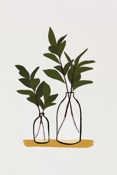 Branches & Bottles by Alisa Galitsyna canvas print