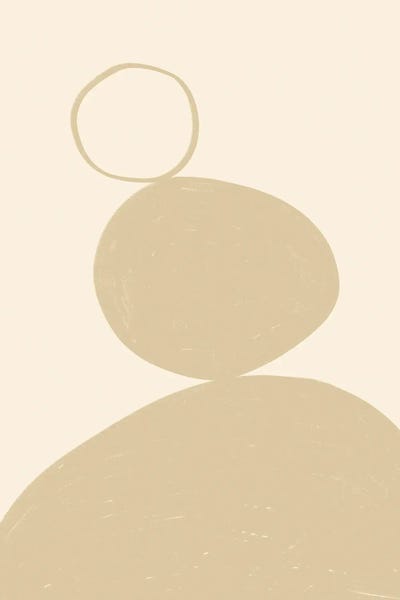 Neutral Shapes II by Alisa Galitsyna multi panel art