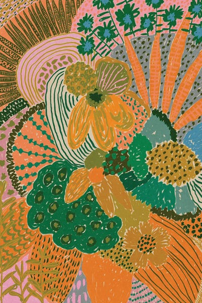 In Bloom II by Alisa Galitsyna framed canvas print