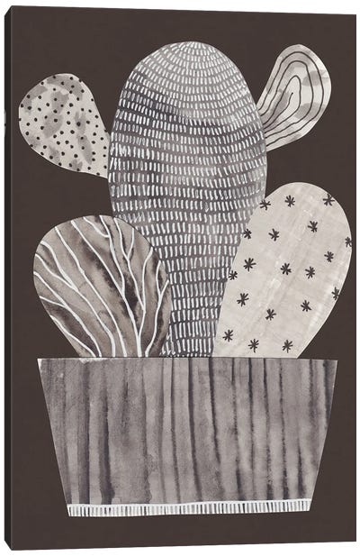 Little Cactus Canvas Art Print - Alisa Galitsyna