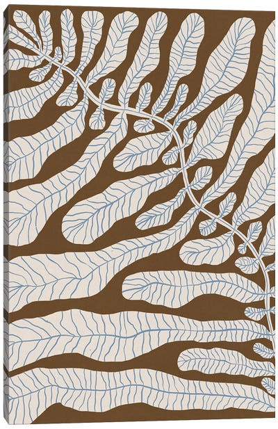 One Hundred - Leaved Plant XV Canvas Art Print - Alisa Galitsyna