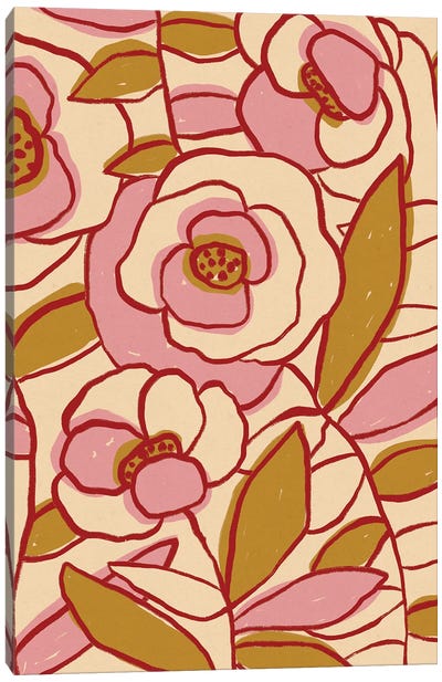 Rose Garden II Canvas Art Print - Alisa Galitsyna
