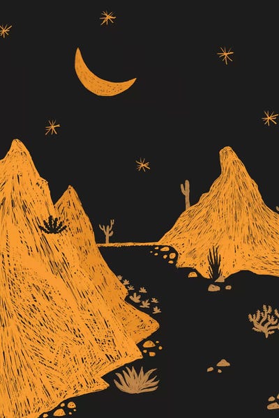 Desert Landscape by Alisa Galitsyna canvas print