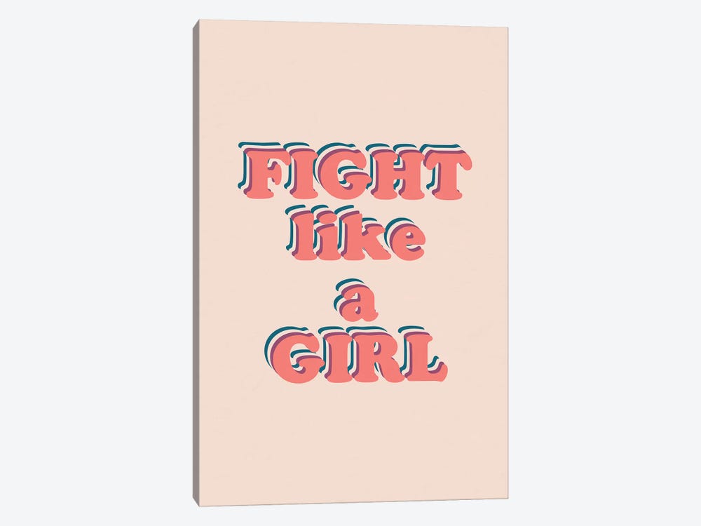 Fight Like A Girl by Alisa Galitsyna 1-piece Art Print