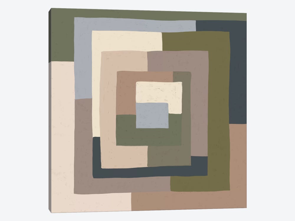 Abstract Neutrals I by Alisa Galitsyna 1-piece Canvas Art Print