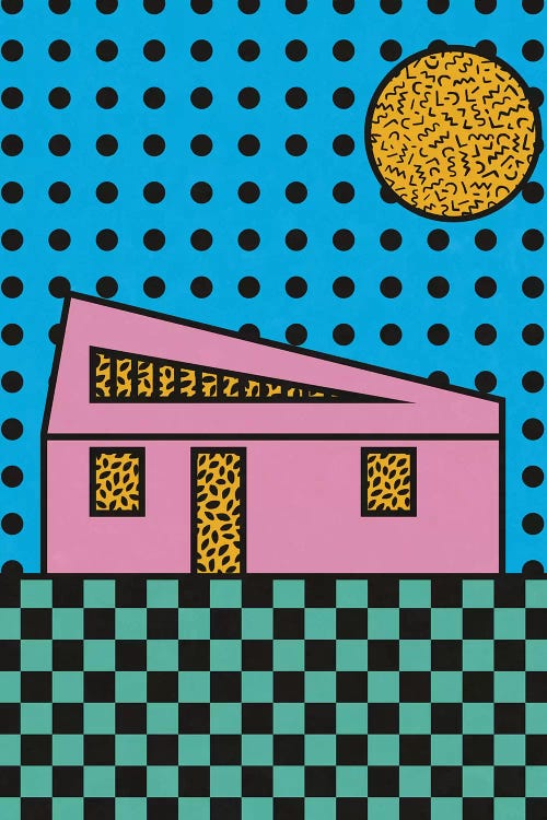 Memphis House by Alisa Galitsyna wall art