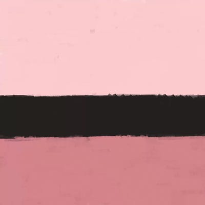 Pink Abstract by Alisa Galitsyna framed canvas print