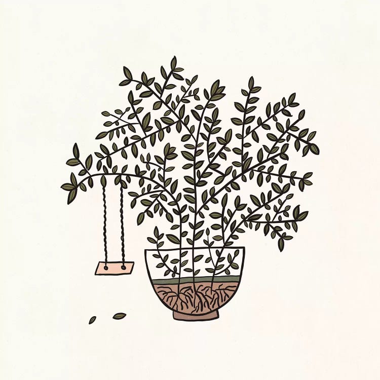 Potted Backyard by Alisa Galitsyna wall art