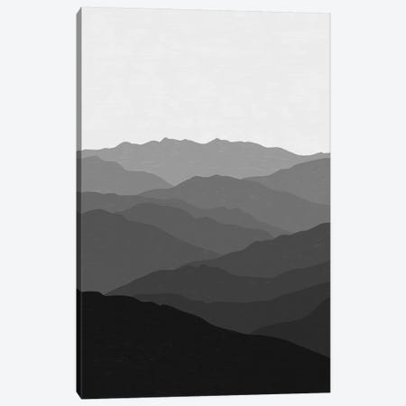 Shades Of Grey Mountains Canvas Print #ALG73} by Alisa Galitsyna Canvas Art Print