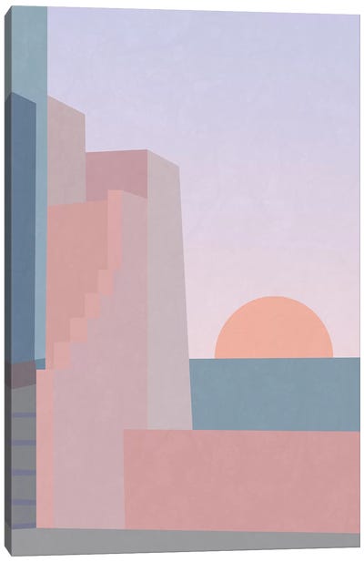 Spanish Sunset Canvas Art Print - Shape Up