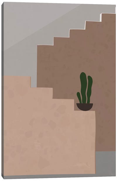 Stairs Canvas Art Print - Stairs & Staircases