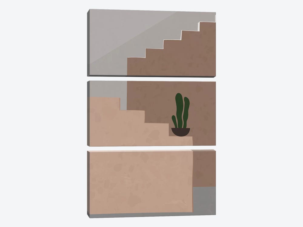 Stairs by Alisa Galitsyna 3-piece Canvas Art Print