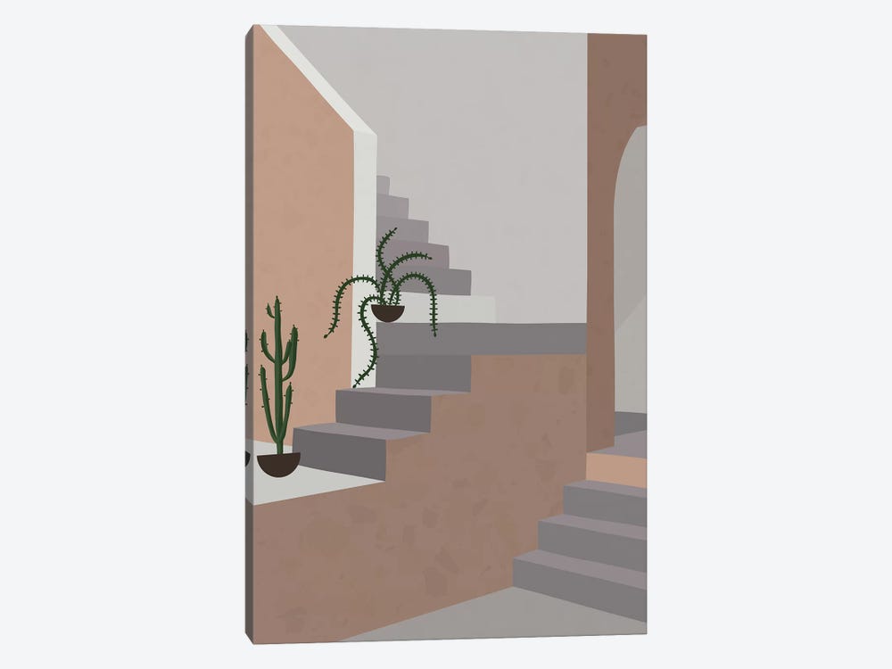 Stairs & Arc by Alisa Galitsyna 1-piece Canvas Artwork
